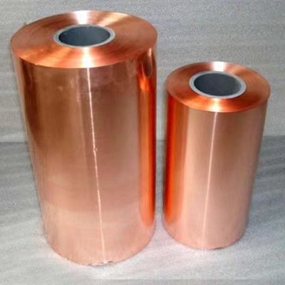 99.9% Pure Polished Copper Sheet Metal Roll C26000 C33700 36 Gauge 24 Gauge